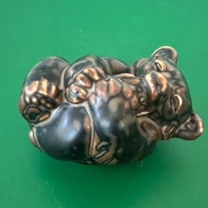 Royal Copenhagen Denmark Bear Cub #21434 Designer Knud Kyhn Vintage 1940s